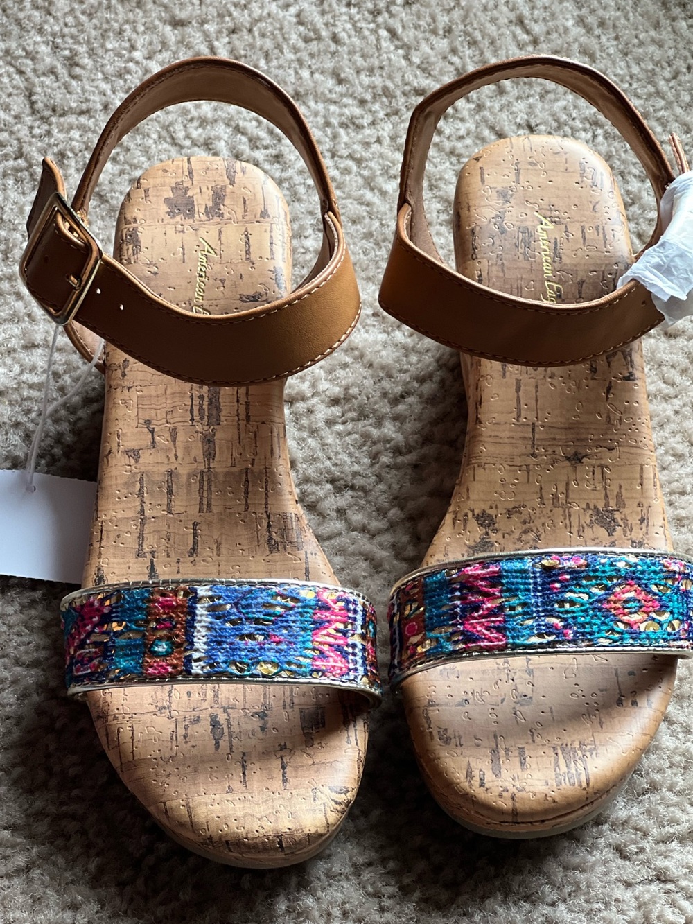Little Girls Sandals/Wedges Size 1 American Eagle